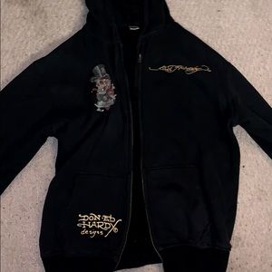 Ed Hardy black sweater